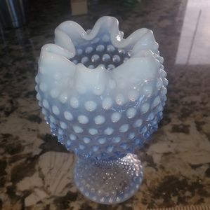 💐💐FENTON Blue Cloud hob Nob